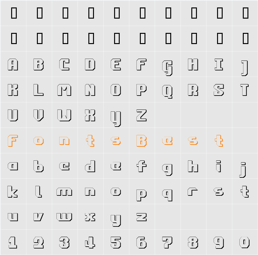 Commonwealth 3D Character Map