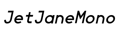 JetJaneMono