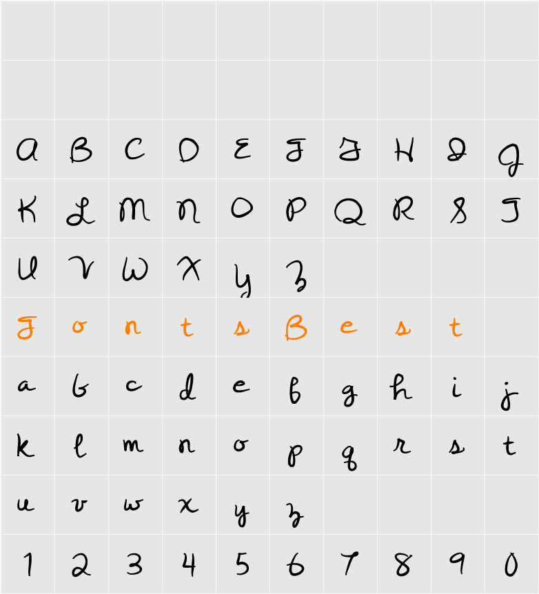Yesterday Again Character Map
