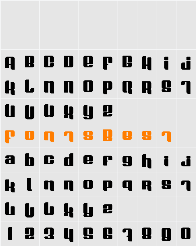 Plasmafuzion Character Map