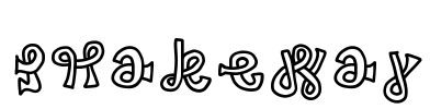 snakeway Font Image