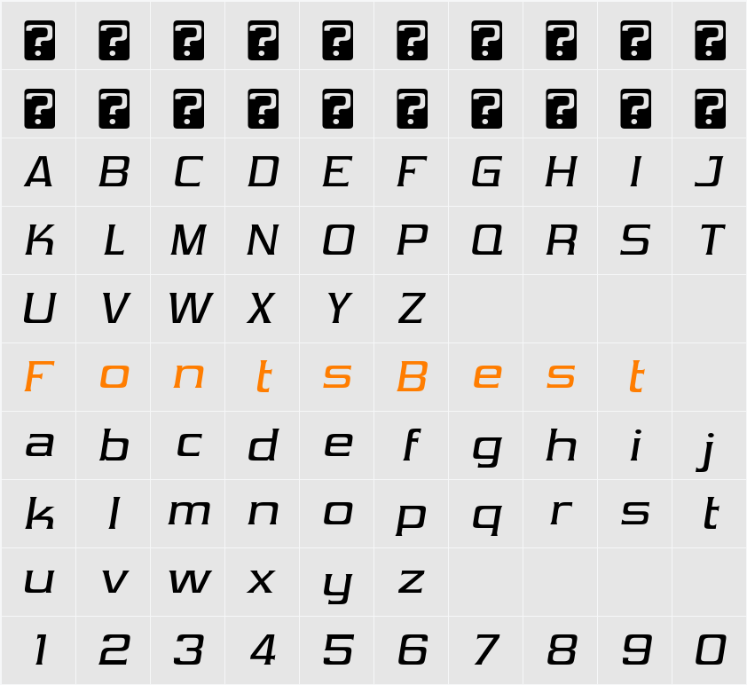 Vibrocentric Character Map