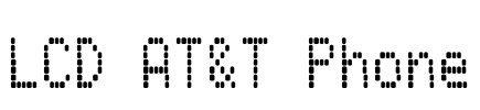 LCD AT&T Phone