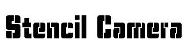 Stencil Camera