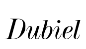 Dubiel Font Image