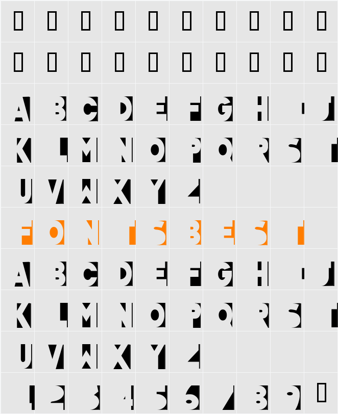 Good VibesBackbeat Character Map
