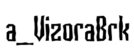 a_VizoraBrk Font Image