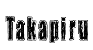 Takapiru Font Image