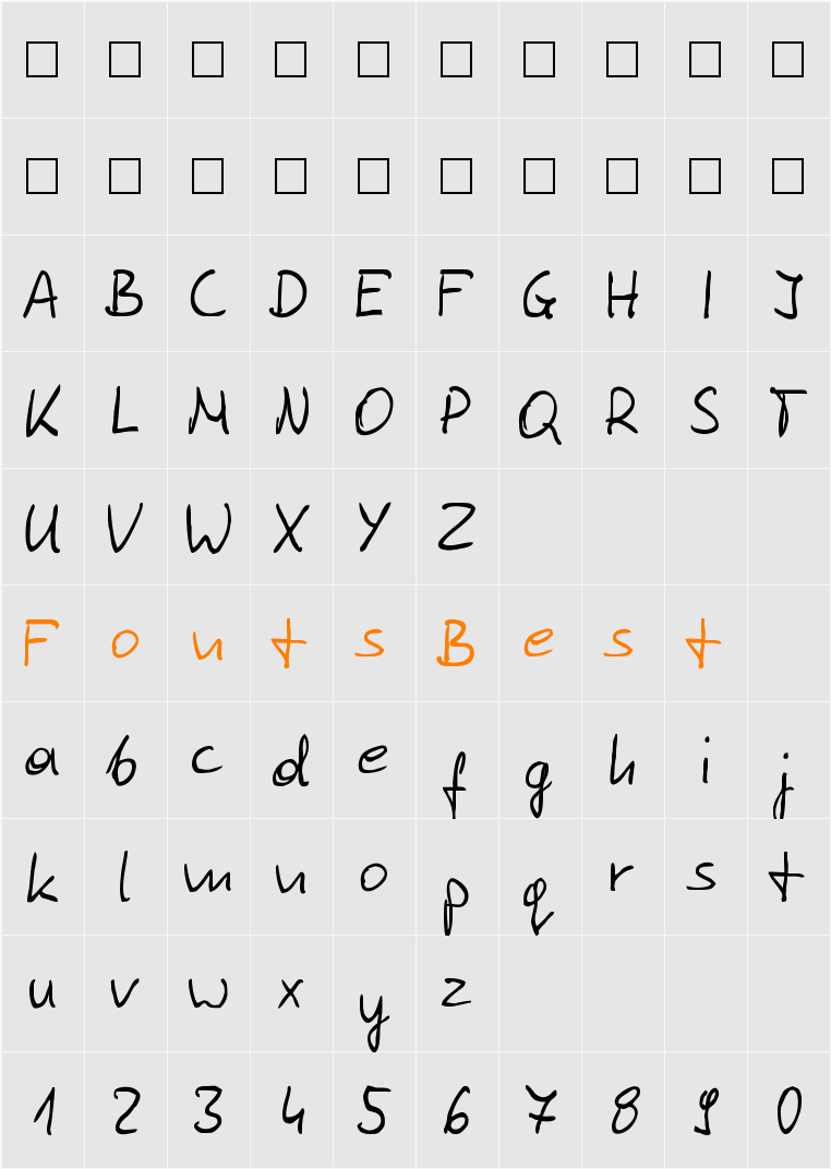 Tomasz Skowroński Character Map