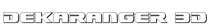 Dekaranger 3D