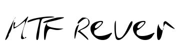 MTF Rever Font Image