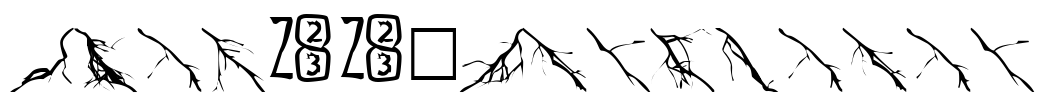 Zone23_Lightning Font Image