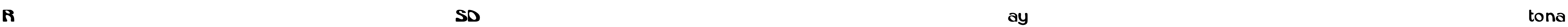 RSDaytona Font Image
