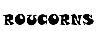 roucorns Font Image