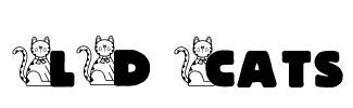 LD Cats Font Image