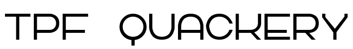 TPF Quackery Font Image