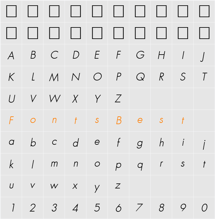PSL-Prathom Character Map