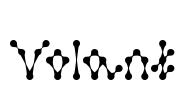 Volant Font Image