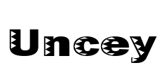 Uncey Font Image