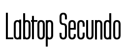 Labtop Secundo Font Image
