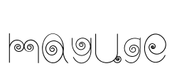 mayuge Font Image