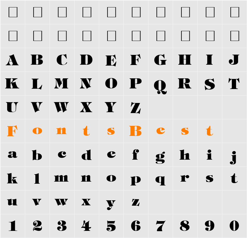 TiffanyTwoHeavy Character Map