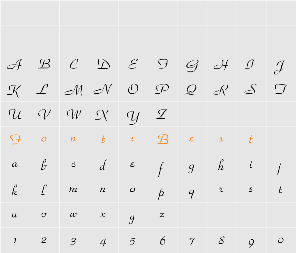 Snooty Character Map