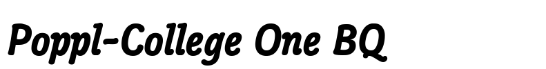Poppl-College One BQ