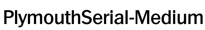 PlymouthSerial-Medium