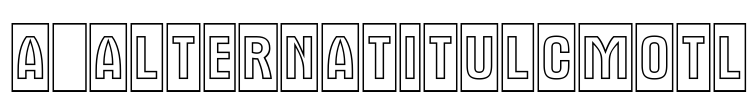 a_AlternaTitulCmOtl Font Image