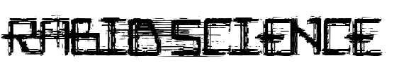 Rabid_Science Font Image