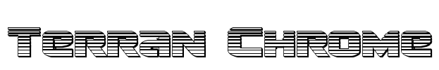 Terran Chrome Font Image