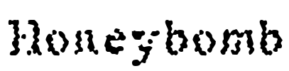 Honeybomb Font Image