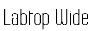Labtop Wide