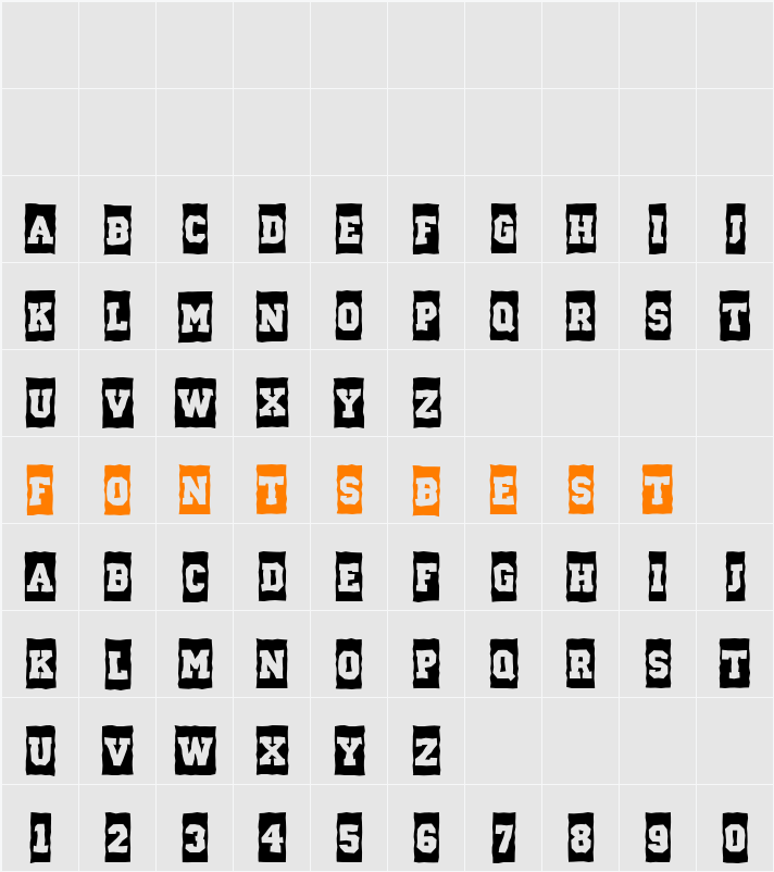 a_CampusCmBrk Character Map