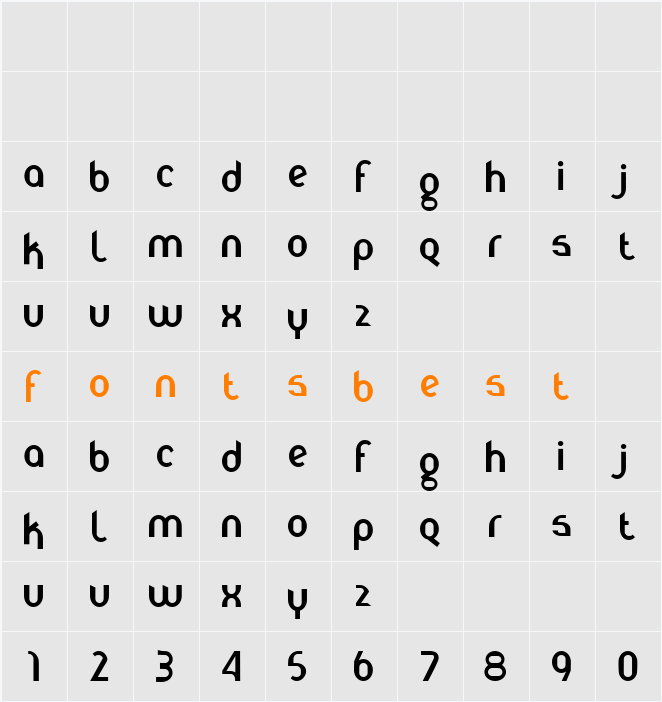 hurray Character Map