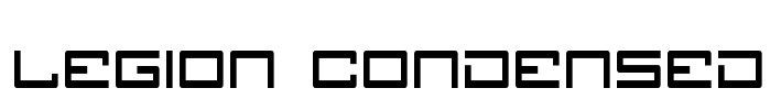 Legion Condensed Font Image