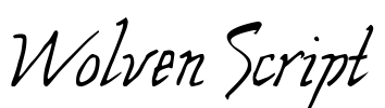 Wolven Script