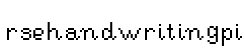 RSEHandwritingPi