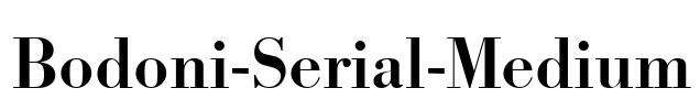 Bodoni-Serial-Medium