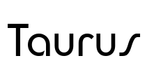 Taurus Font Image