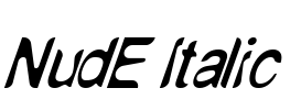 NudE Italic