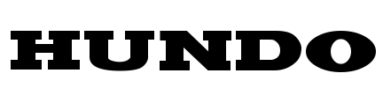 Hundo Font Image
