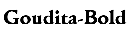 Goudita-Bold Font Image