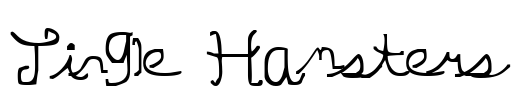 Jingle Hamsters Font Image