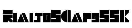 RialtoSCapsSSK Font Image