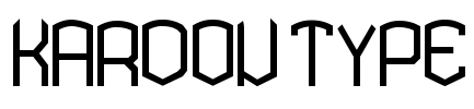 KARDON TYPE Font Image