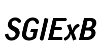 SGIExB Font Image