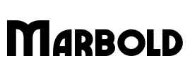 Marbold Font Image