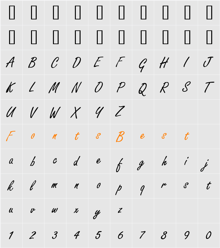 GE Freelancer Character Map